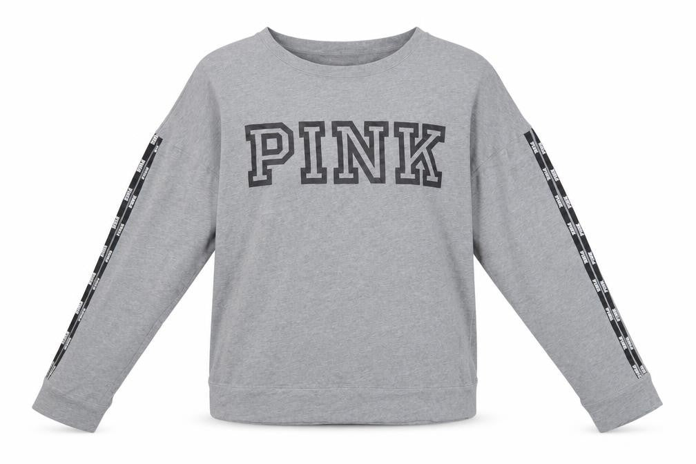 Victoria's Secret Grey Women's Pullover Sweatshirt Small