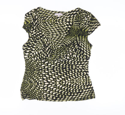 Marks & Spencer Women's Multicoloured Wrap Blouse UK 14