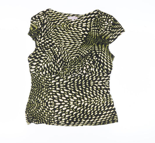 Marks and Spencer Women's Multicoloured Wrap Blouse UK 14
