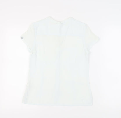 Marks & Spencer Women's Blue Blouse Size 10