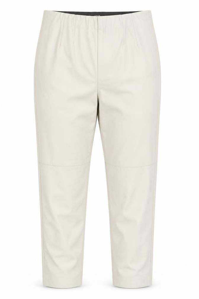 Zara Women's Beige Straight Trousers Large