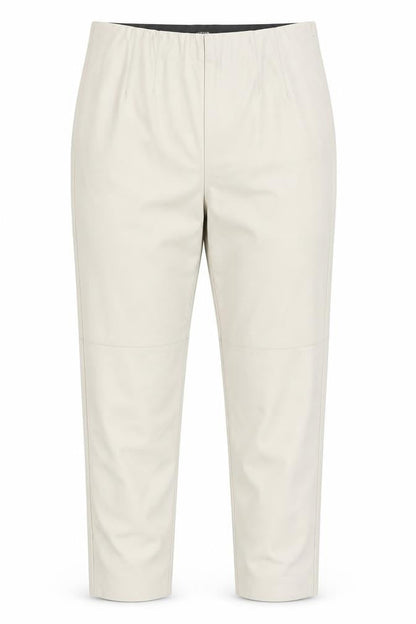 Zara Women's Beige Straight Trousers Large