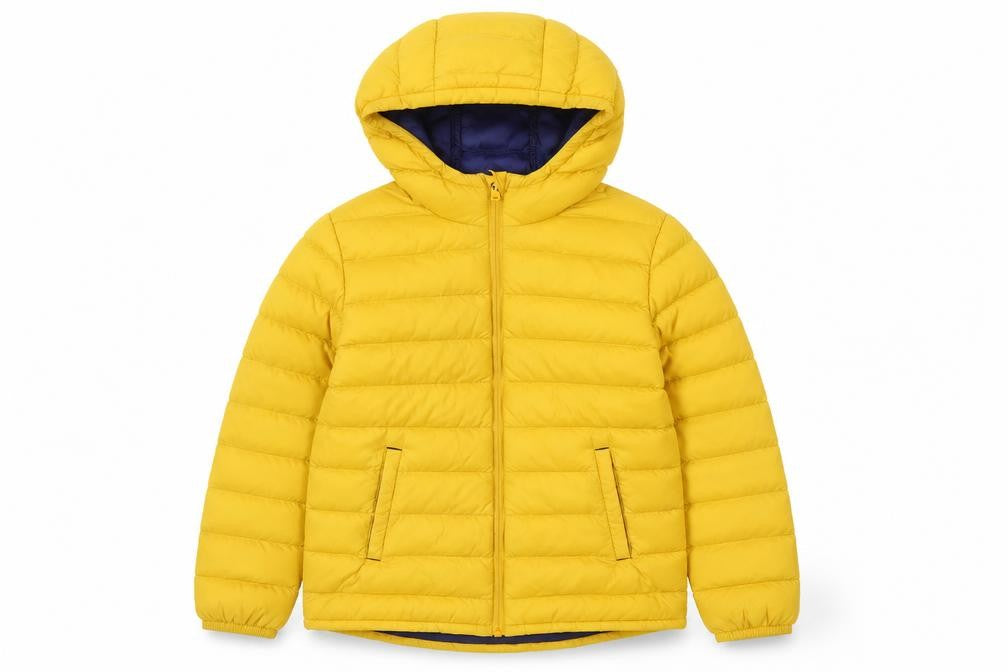 Mountain Warehouse Yellow Boys Hooded Puffer Jacket 2-3 Years