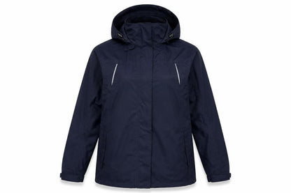 Regatta Women's Blue Waterproof Hooded Jacket Size 12