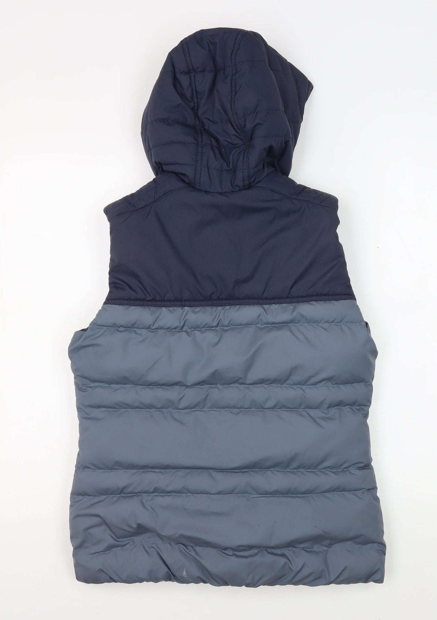 Decathlon Women's Blue Sleeveless Puffer Waistcoat 2XS