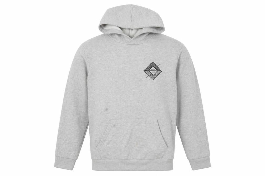 Topman Men's Grey Pullover Hoodie, L, Stylish & Comfy