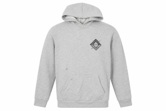 Topman Men's Grey Pullover Hoodie, L, Stylish & Comfy