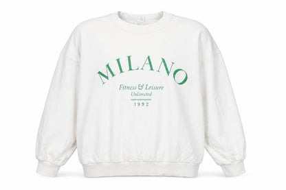 H&M Womens White Pullover Sweatshirt M