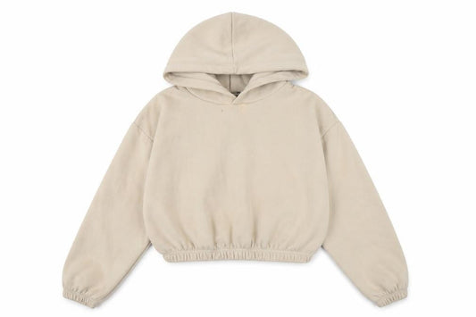 Zara Women's Beige Pullover Hoodie Size 12 Casual