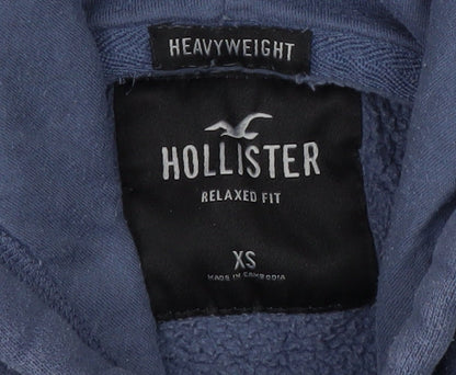 Hollister Womens Blue Pullover Hoodie XS