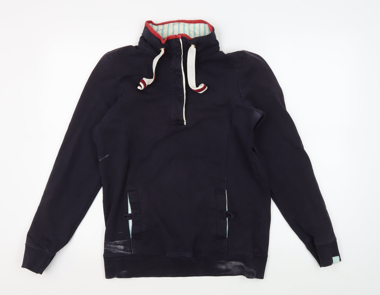 Joules Women's Blue Sweatshirt, Size 10, Pullover Style