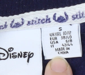 Preloved Disney Unisex Blue Lilo & Stitch Pullover Sweatshirt S - Label