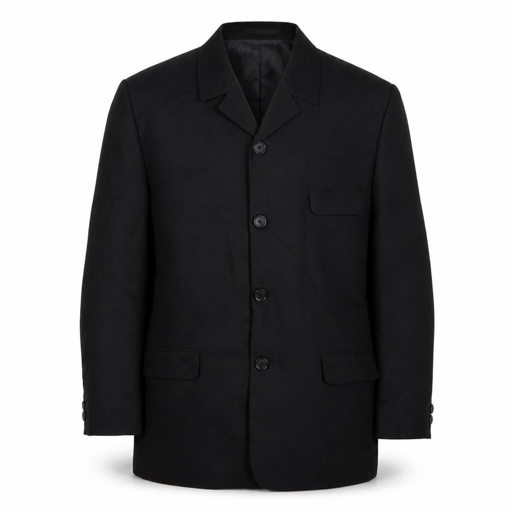 Jeff Banks Men's Black Suit Jacket 42R Regular Fit