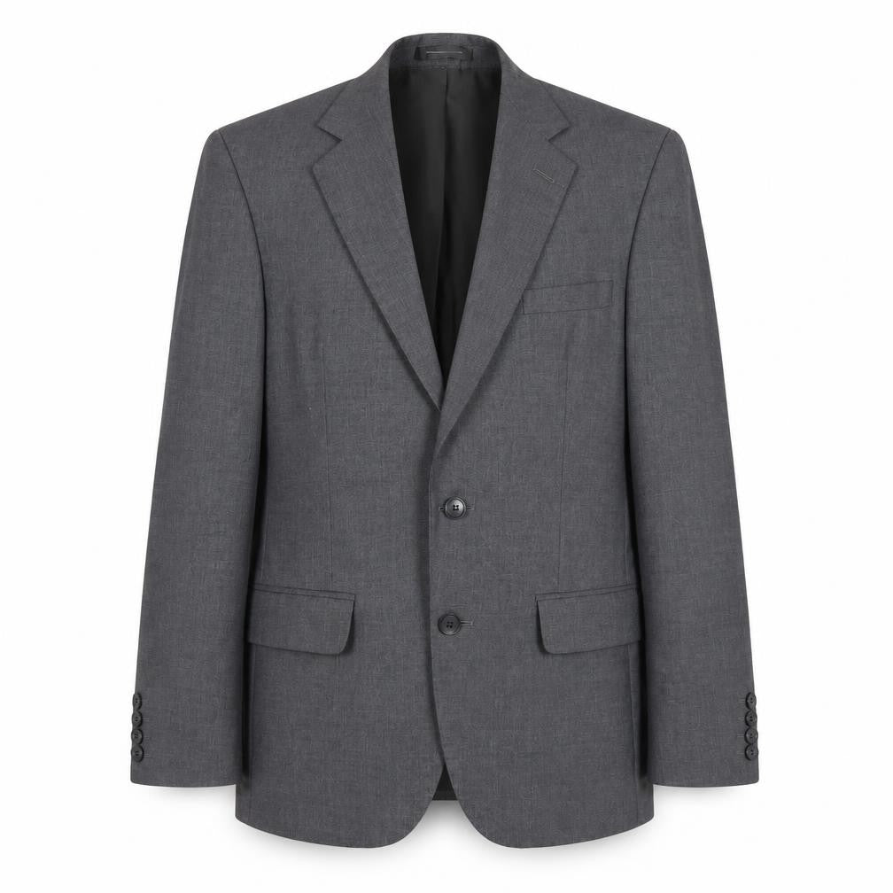 Centaur Men's Grey Blazer, Size 36 Regular, Two-Button