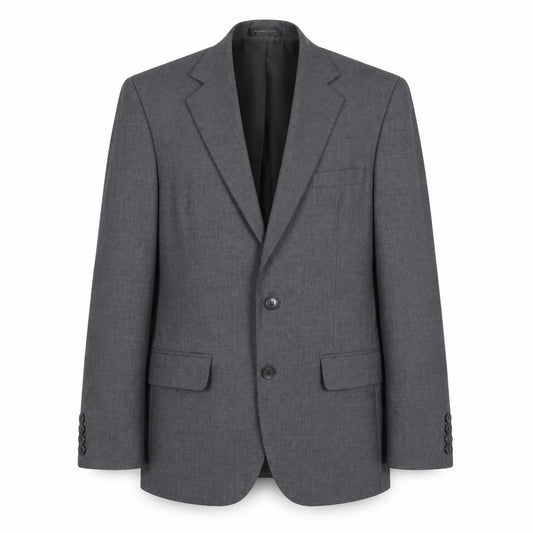 Centaur Men's Grey Blazer, Size 36 Regular, Two-Button
