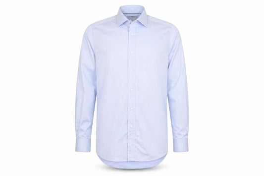 Paul Costelloe Men's Blue Long Sleeve Shirt Size 15