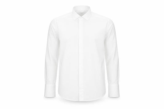 Dobell Men’s White 14 Dress Shirt Long Sleeve Formal