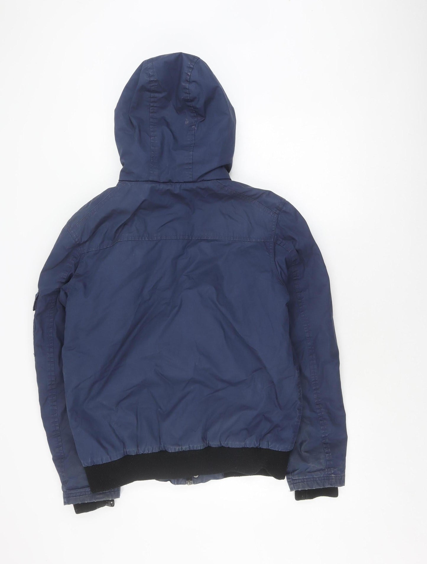 Blue Inc Men's Blue Basic Jacket Size S