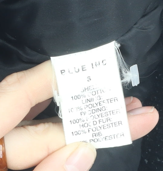 Blue Inc Men's Blue Basic Jacket Size S