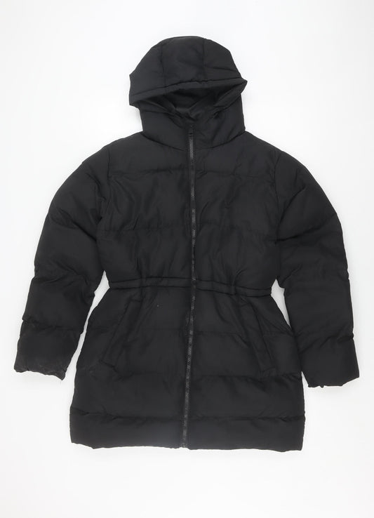 Brave Soul Women's Black Puffer Jacket Size 10