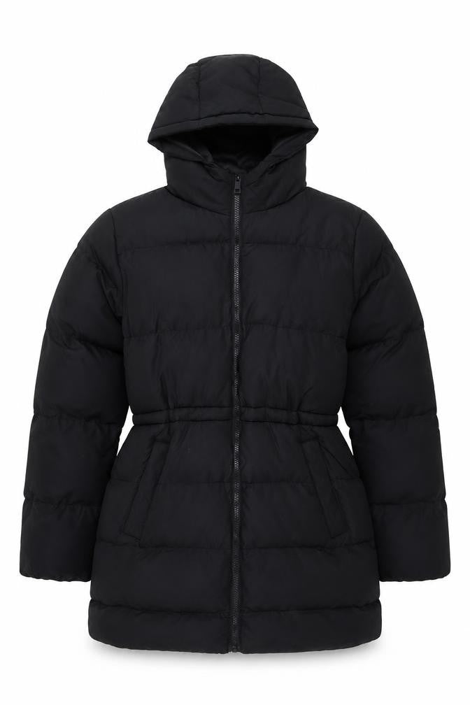 Brave Soul Women's Black Puffer Jacket Size 10