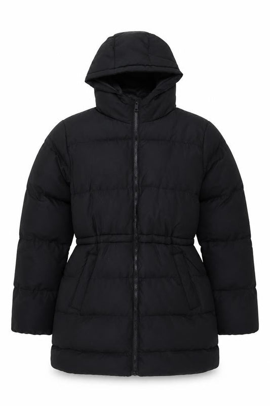 Brave Soul Women's Black Puffer Jacket Size 10