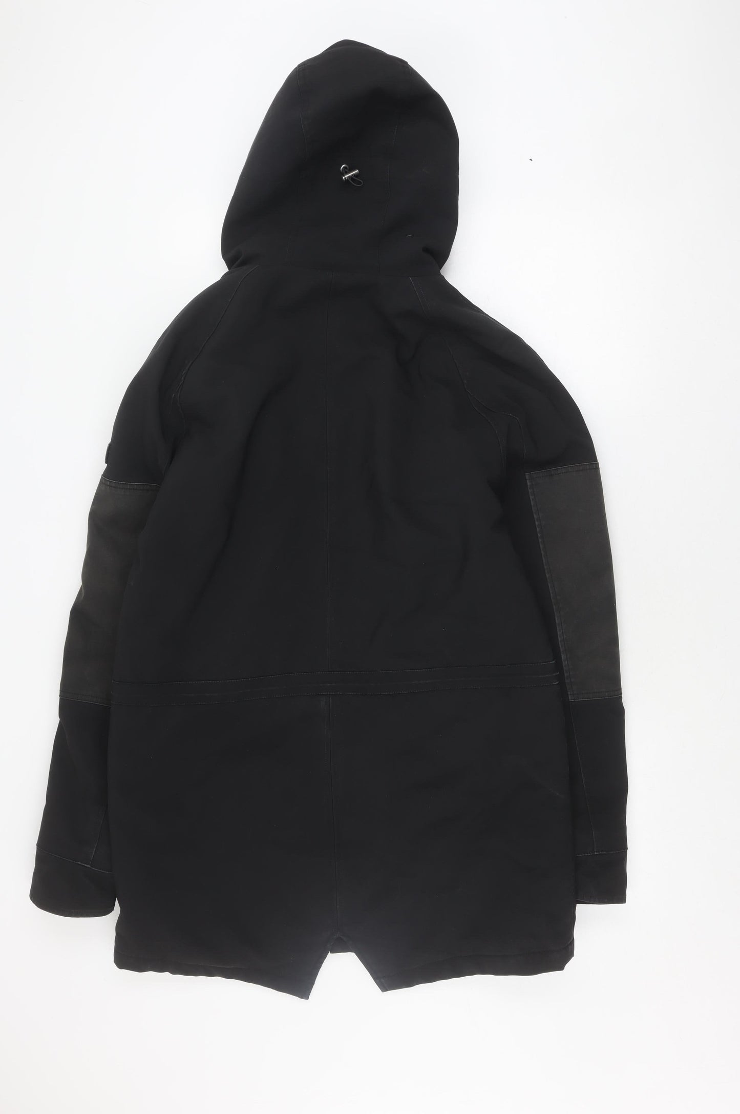 IKKS Men's Black Military Jacket Size M