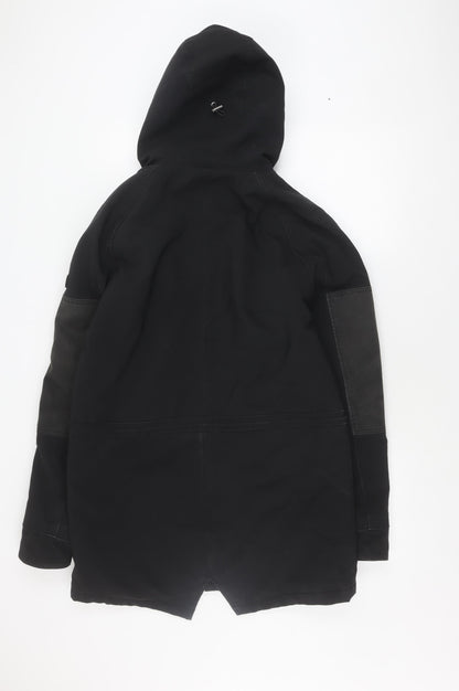 IKKS Men's Black Military Jacket Size M