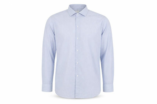 Next Men's Blue Slim Fit Button-Up Shirt 17
