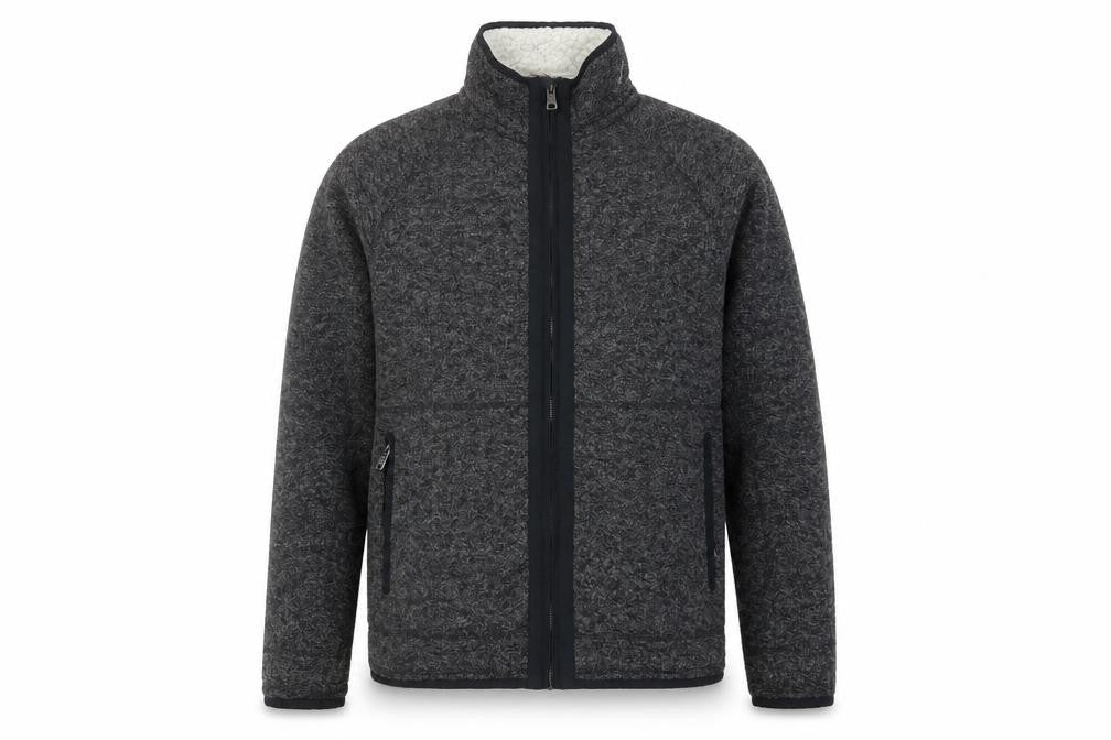 Mantaray Men's Grey Medium Basic Jacket with Zipped Pockets