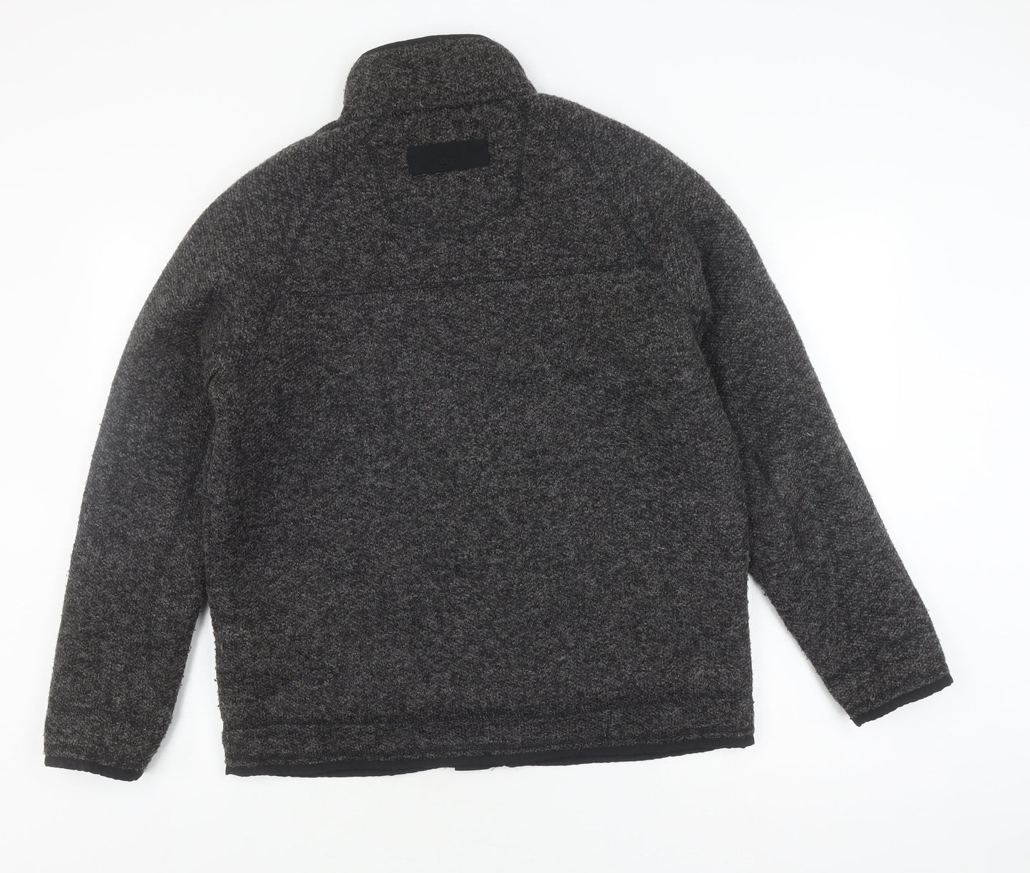 Mantaray Men's Grey Medium Basic Jacket with Zipped Pockets