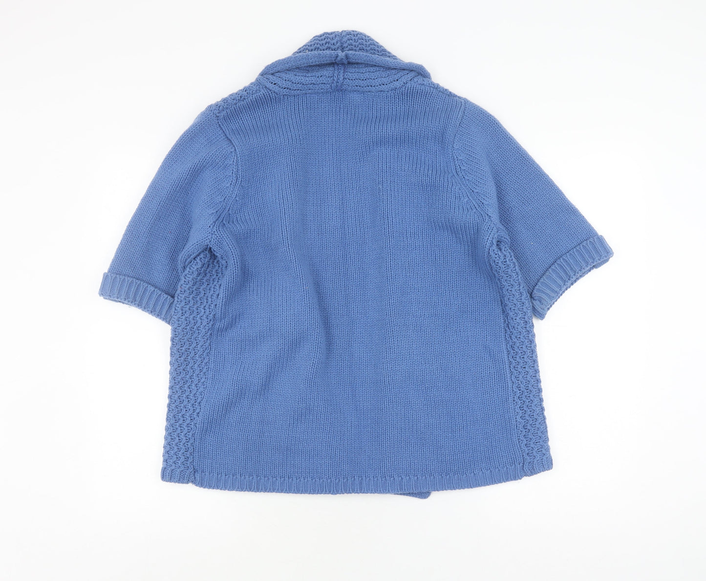 Style by EWM Women's Blue Cardigan M Knitwear