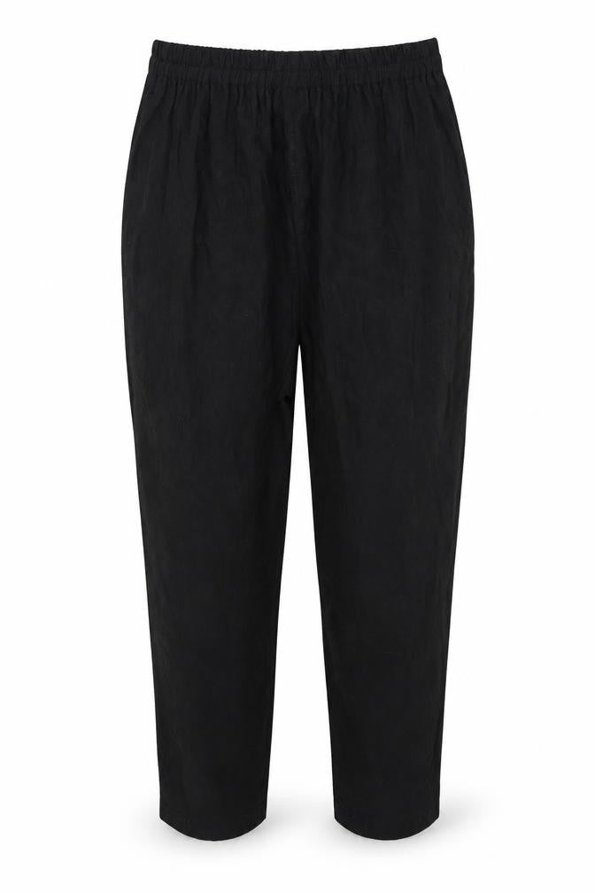 Opus Women's Black Relaxed Trousers - Size 16