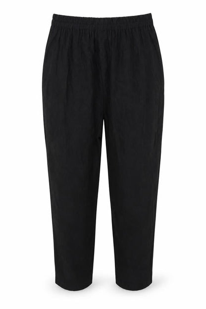 OPUS Women's Black Relaxed Trousers - Size 16