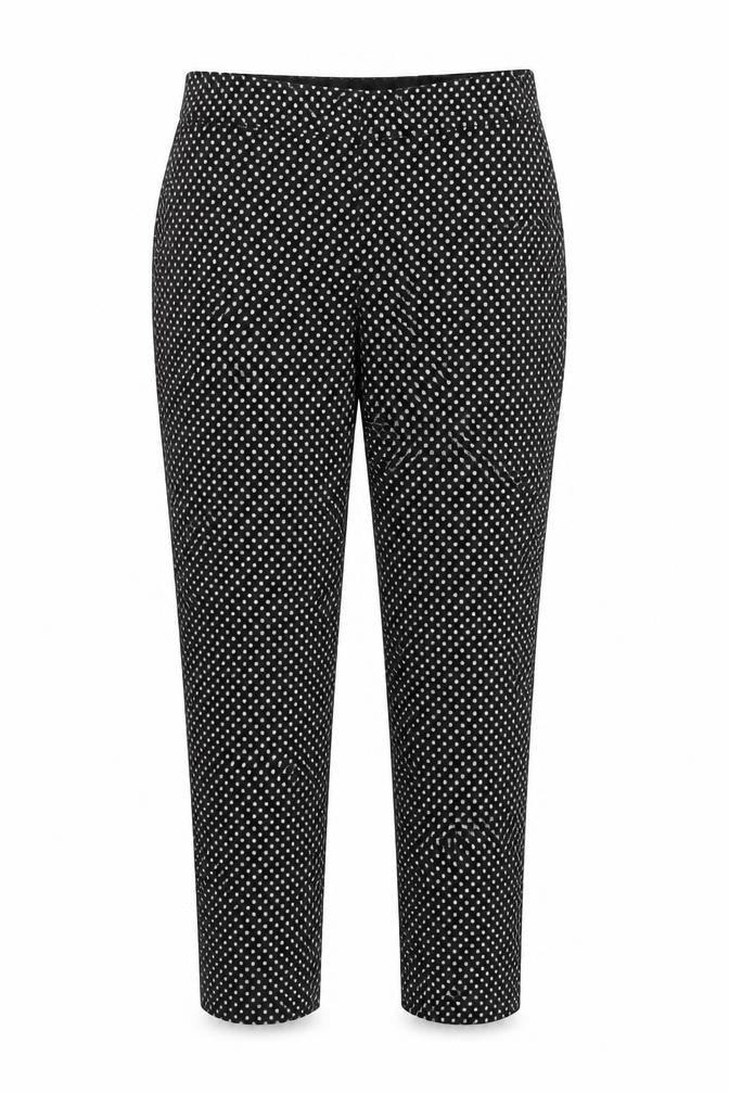 Dorothy Perkins Black Polka Dot Women's Trousers Size 10