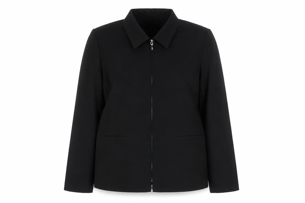 Bonmarché Women's Black Full Zip Jacket Size 14