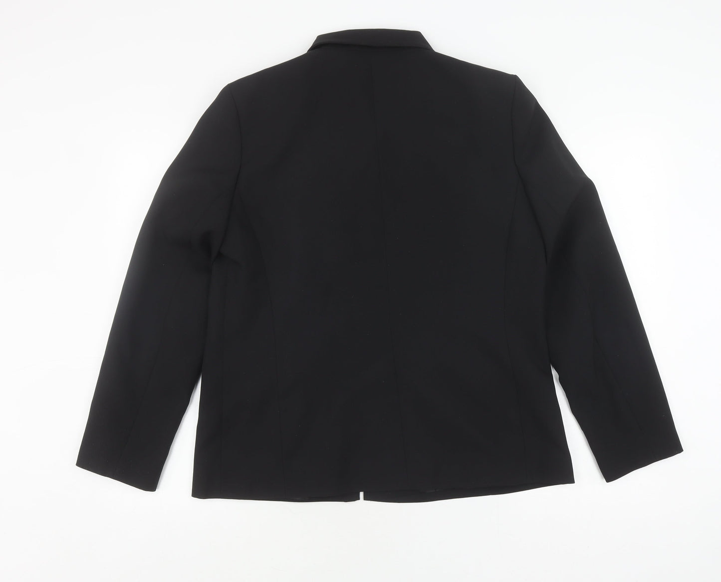 Bonmarché Women's Black Full Zip Jacket Size 14