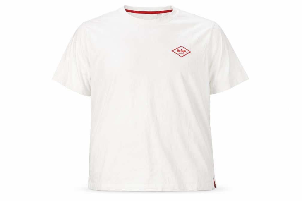 Lee Cooper Men's White 3XL T-Shirt