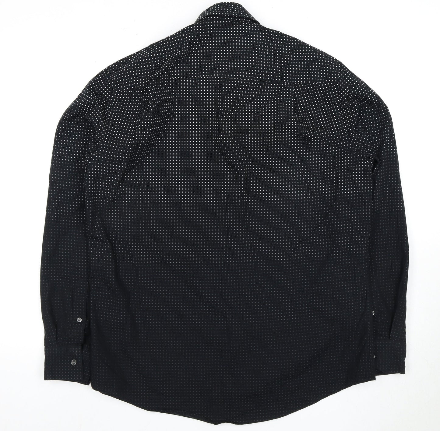 Alfani Men's Black Regular Fit Dress Shirt