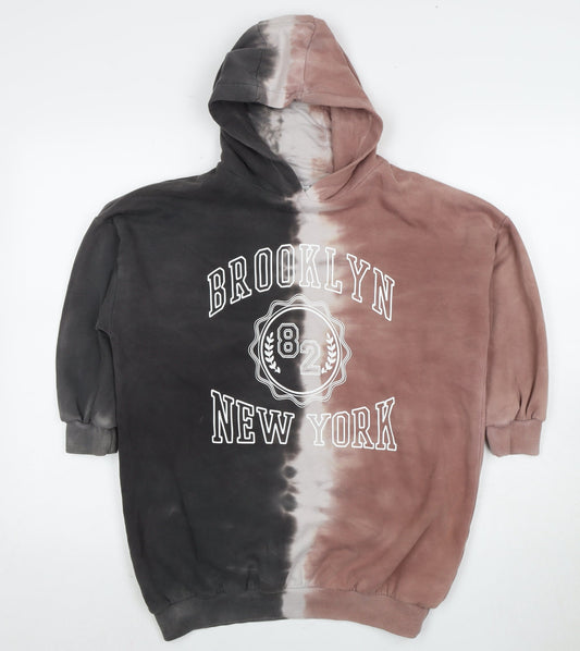 Next Girls Multicoloured Pullover Hoodie, Size 10 Years