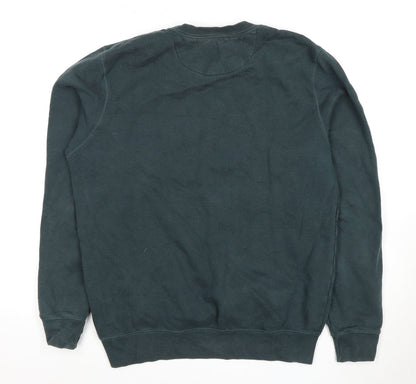 Jack Womens Wills Green Pullover Sweatshirt L