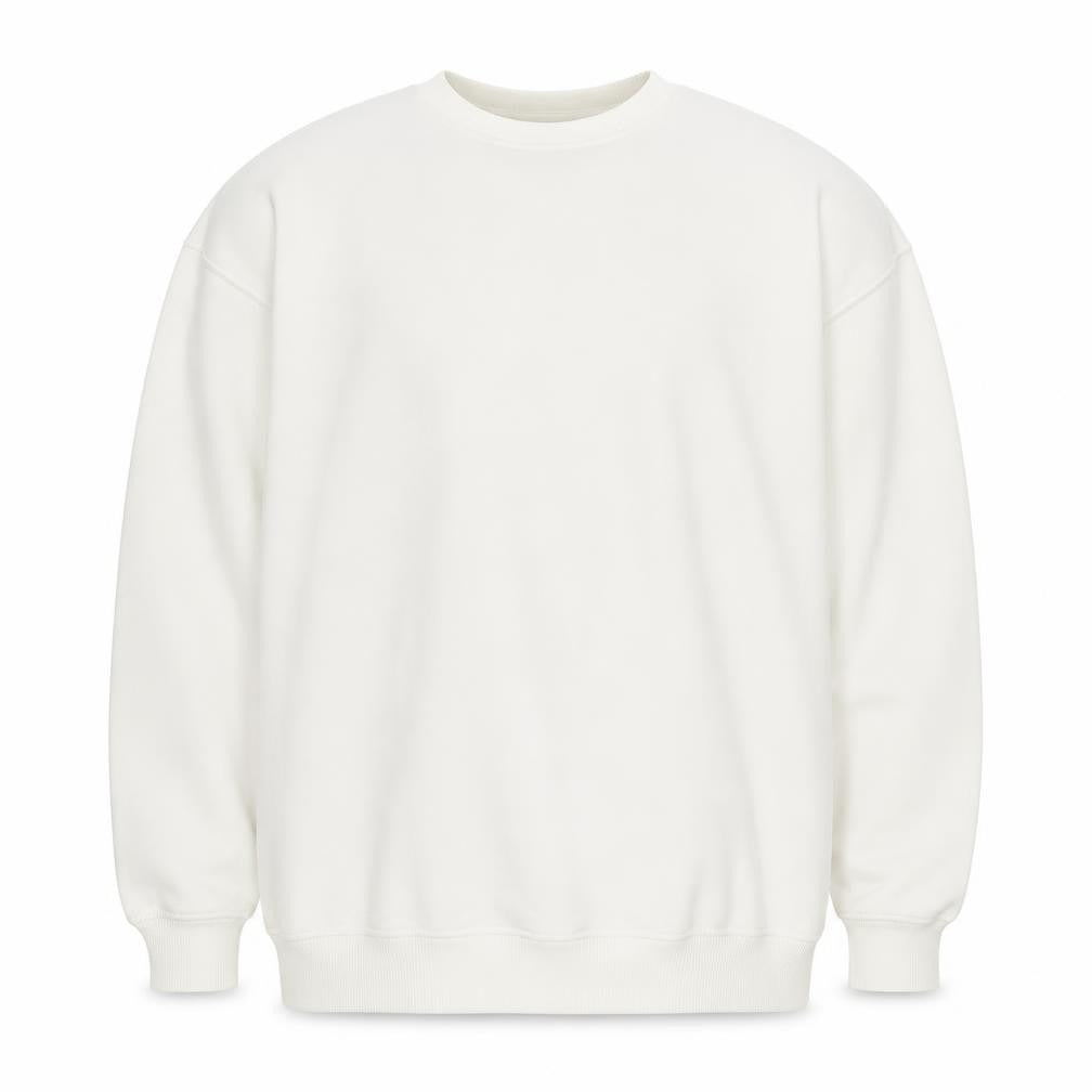 Stradivarius Men's XS White Graphic Pullover Sweatshirt