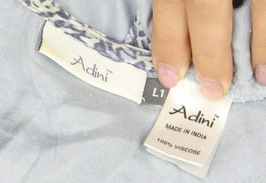 Adini Women's Multicoloured L Blouse with 3/4 Sleeves