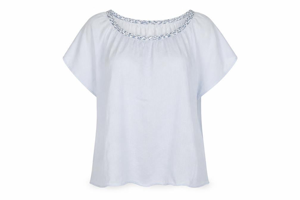 Adini Women's Multicoloured L Blouse with 3/4 Sleeves