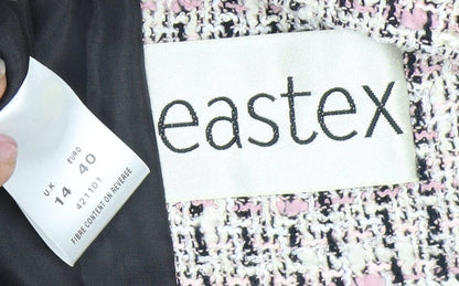 Eastex Women's Multicoloured Skirt Suit UK 14