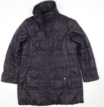 Marks & Spencer Women's Black Medium Puffer Jacket