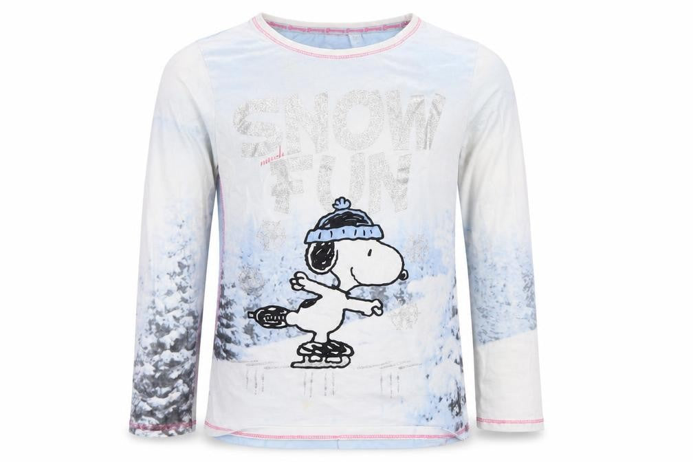 Peanuts Snoopy Girls Multicoloured Pyjama Top, 9-10 Years