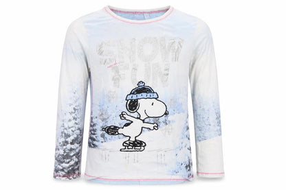 Peanuts Snoopy Girls Multicoloured Pyjama Top, 9-10 Years