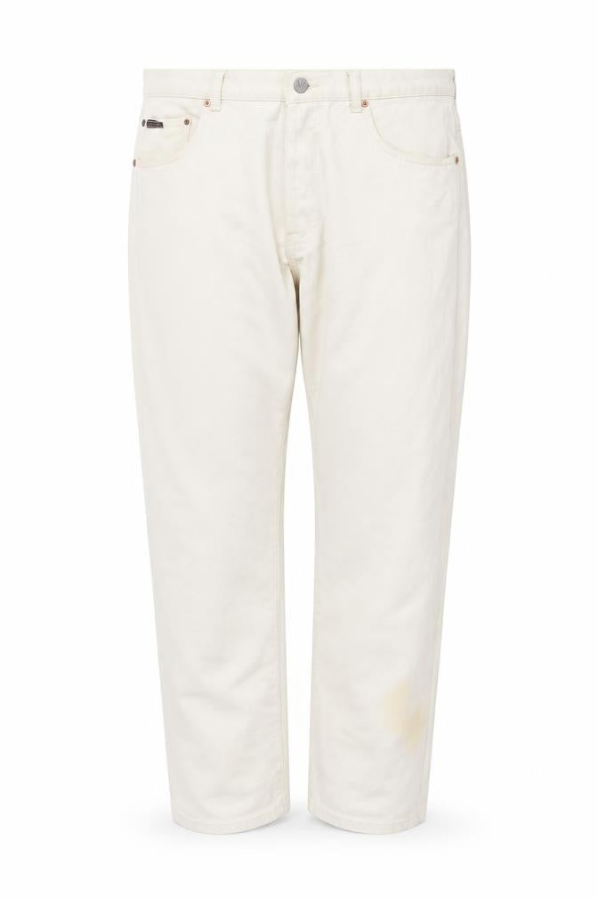 Calvin Klein Men's Ivory Jeans Size 38