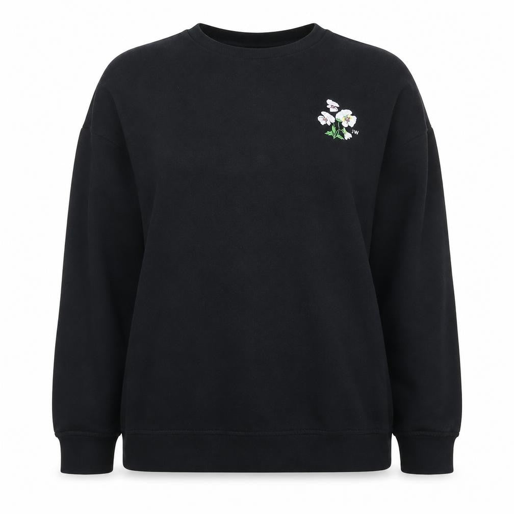 Jack Wills Black Embroidered Women’s Sweatshirt 10
